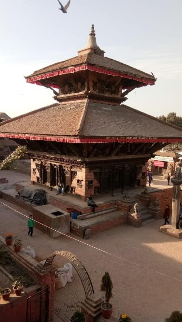 Artistic Kasthamandap Temple view
