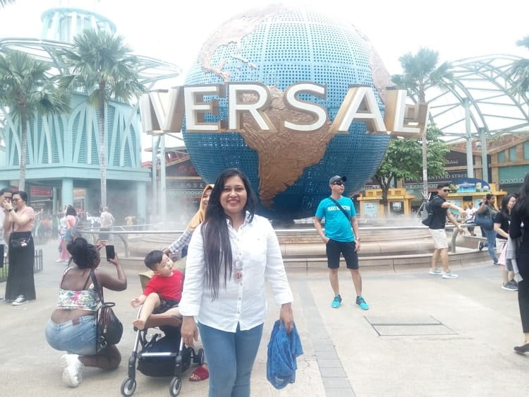 Beauty of place at Universal Studios, Singapore