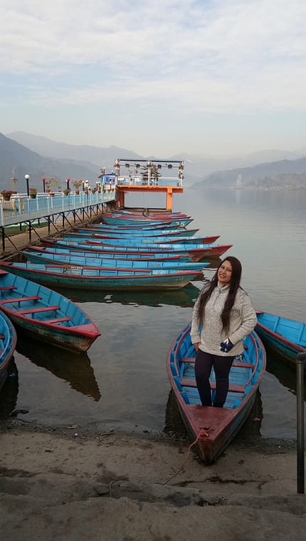 The Beauty of Lakeside in Pokhara