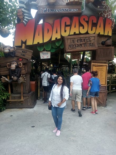 Enjoyed nice place Madagascar at Universal Studios Singapore