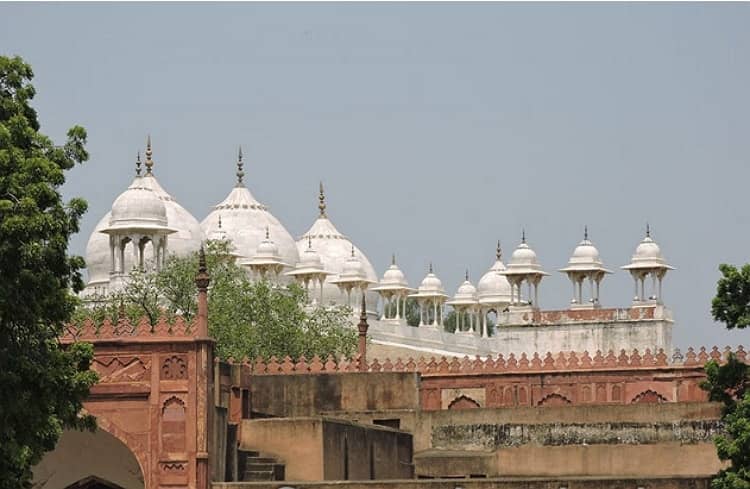 Moti Mosjid attraction of Agra Fort