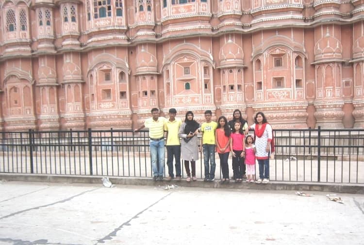 Attraction of Pink City at Rajasthan